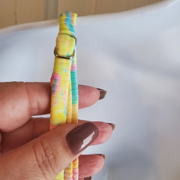 NEW Xhilaration Junior's Ribbed Square Neck Bralette Bikini Top - Picture 10 of 13